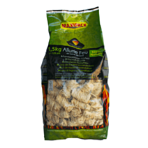 40 Allume feux cubes bois XXL naturel 1,5kg - CHEMINETT